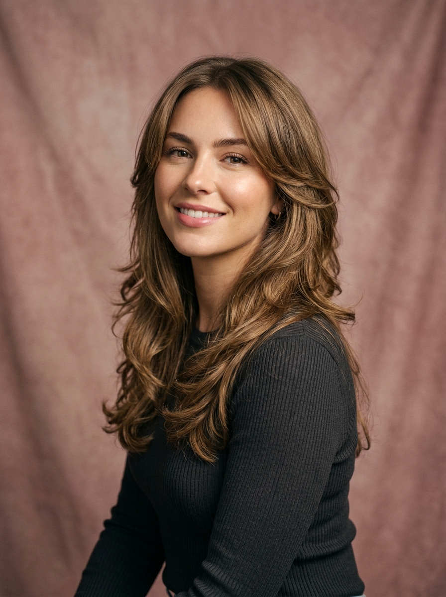 Classic Layered Butterfly Cut
