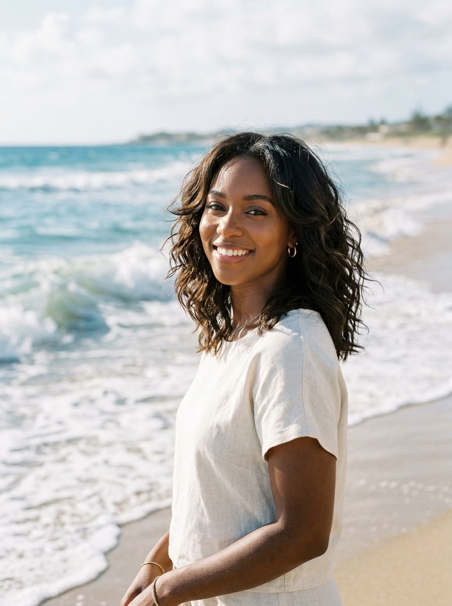 Wavy Beachy Butterfly Layers