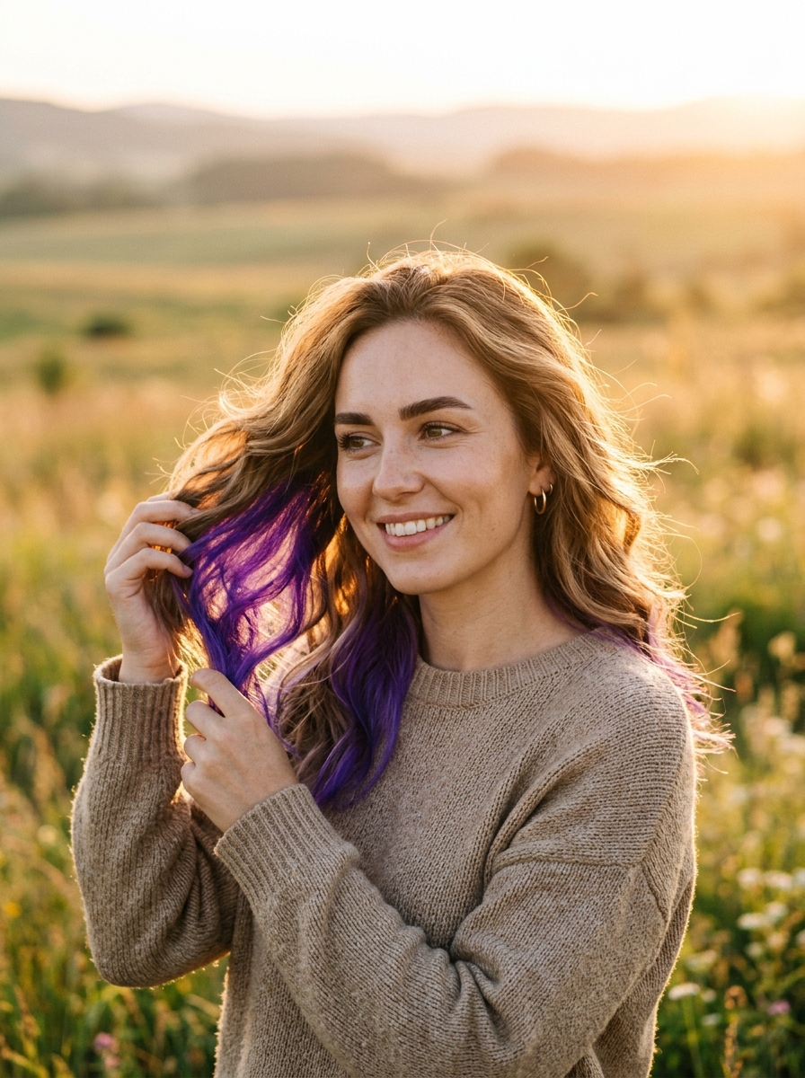 Vivid Violet Peekaboo Pop