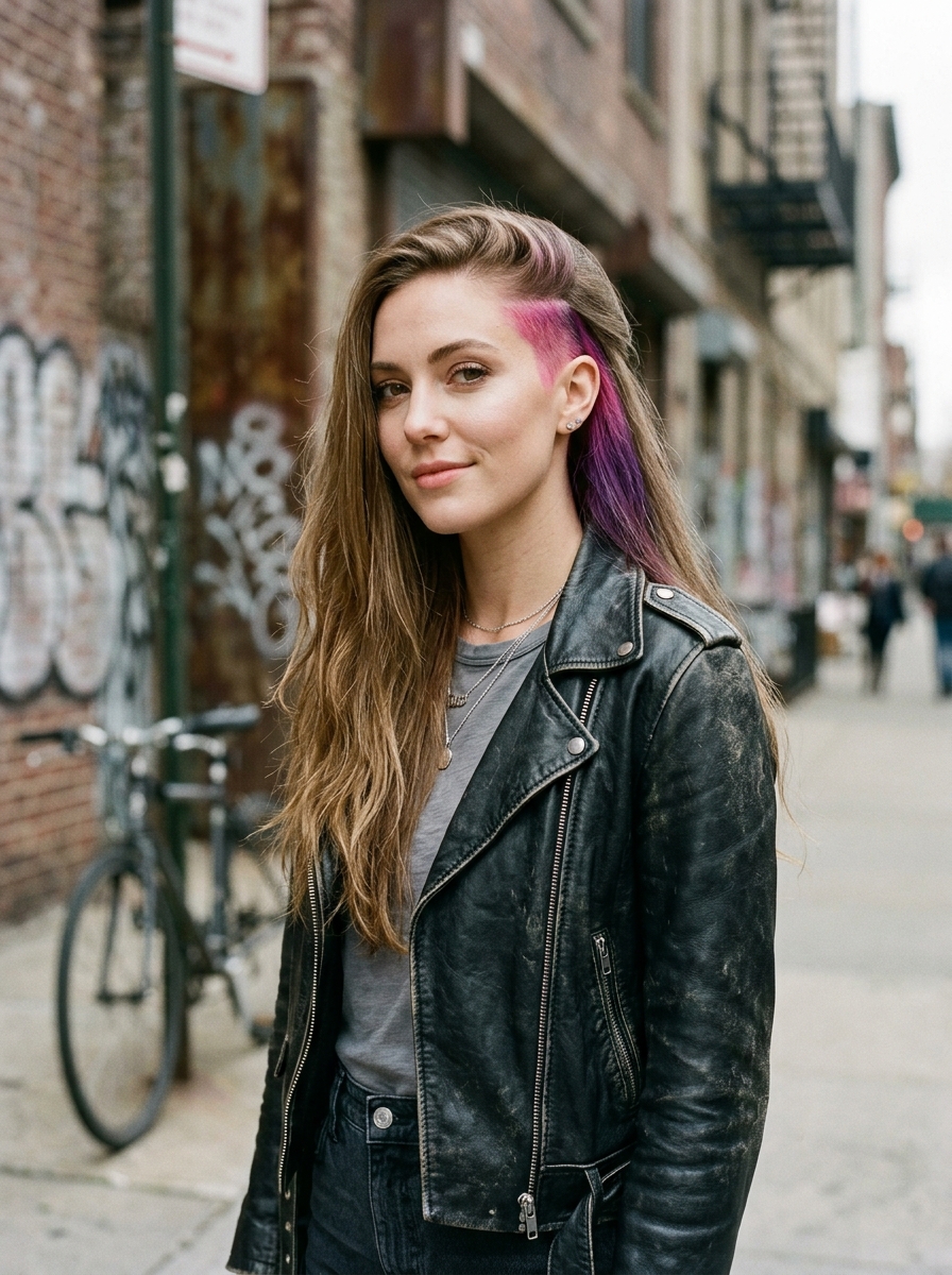 Peekaboo Color-Melt Undercut