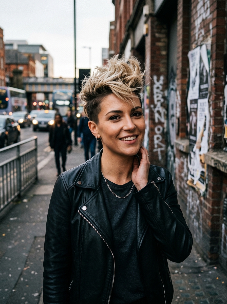 Faux Hawk Pixie