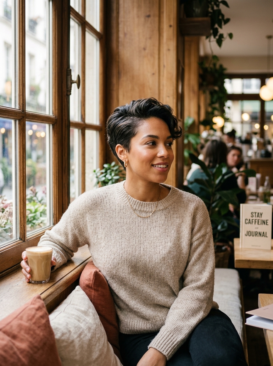 Grown-Out Transitional Pixie