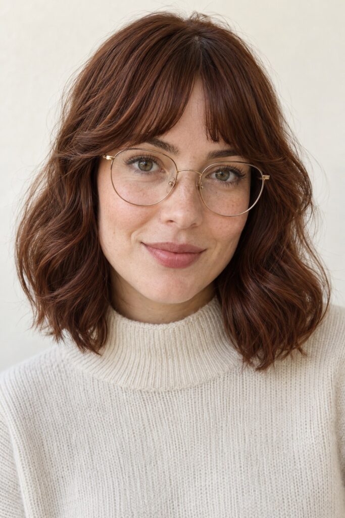 Bottleneck Bangs with Wire Frames