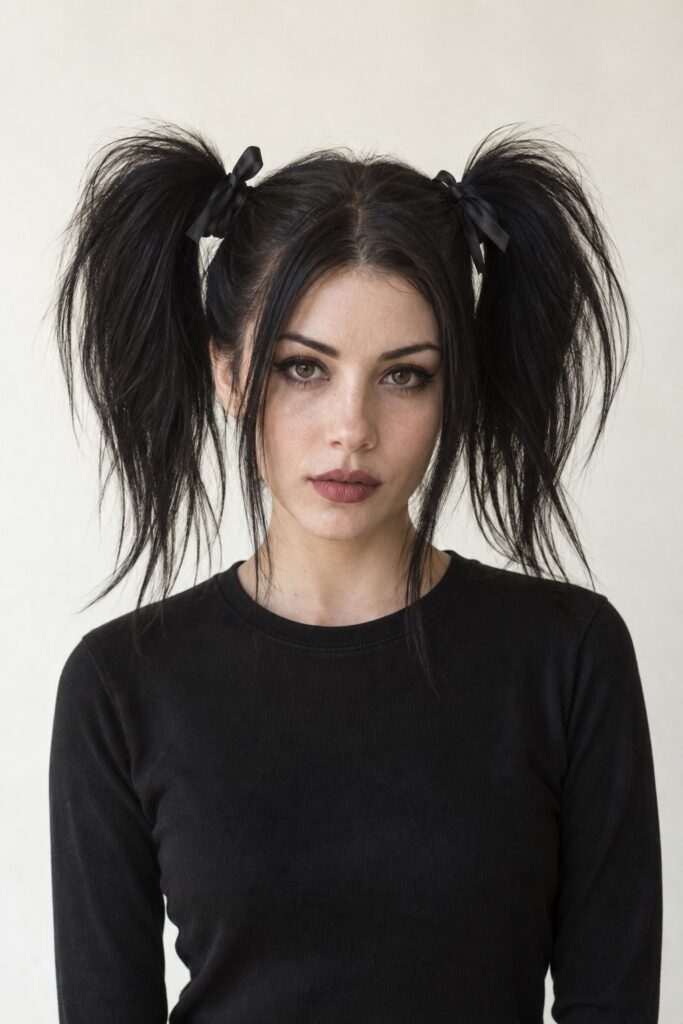Bat-Wing Pigtails