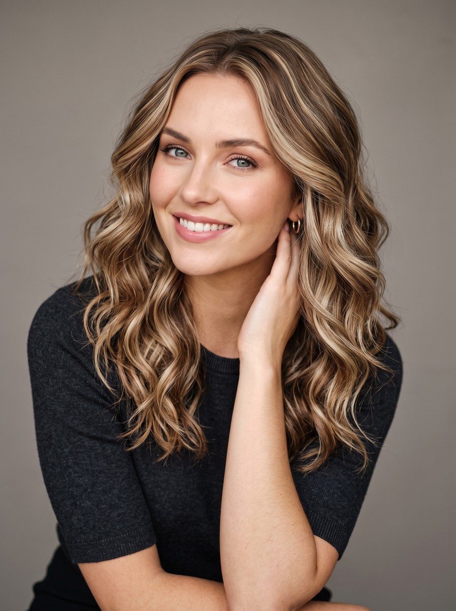 Chunky Ribbon Highlight Balayage