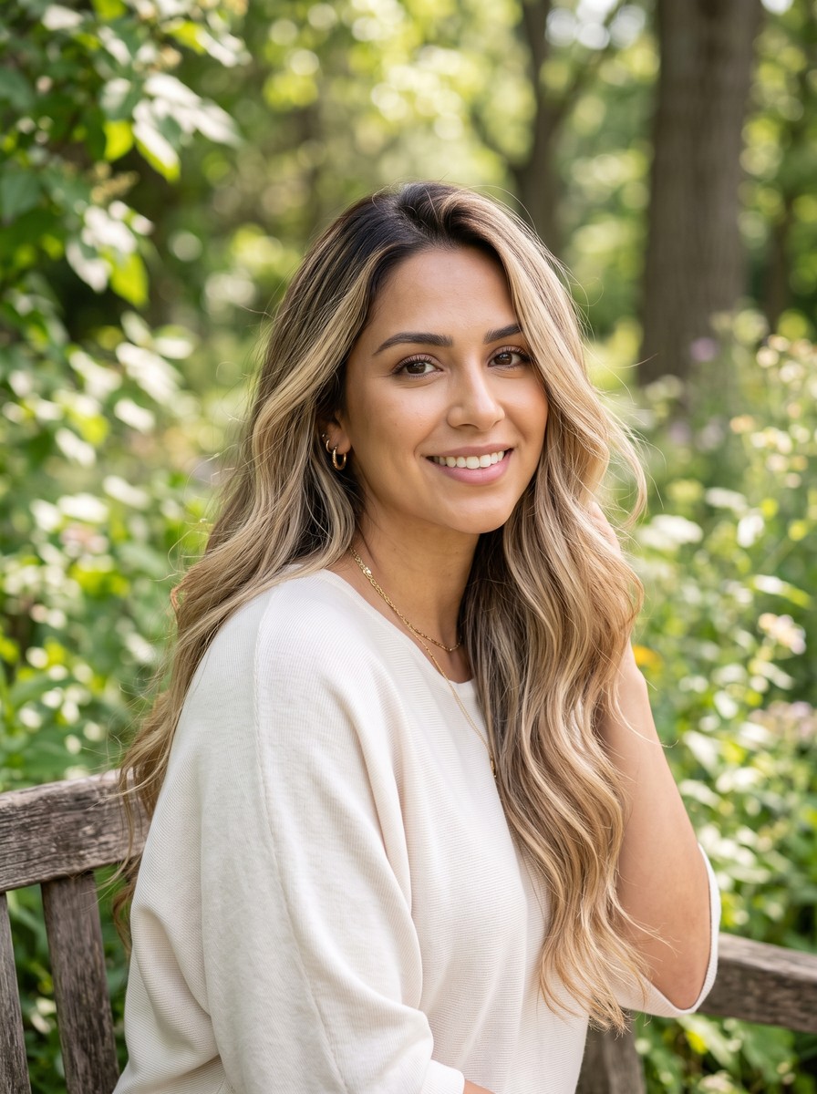 Champagne Blonde Balayage