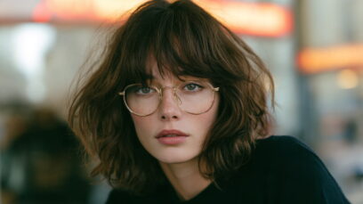 15 Bangs With Glasses Ideas That Frame Your Face Beautifully
