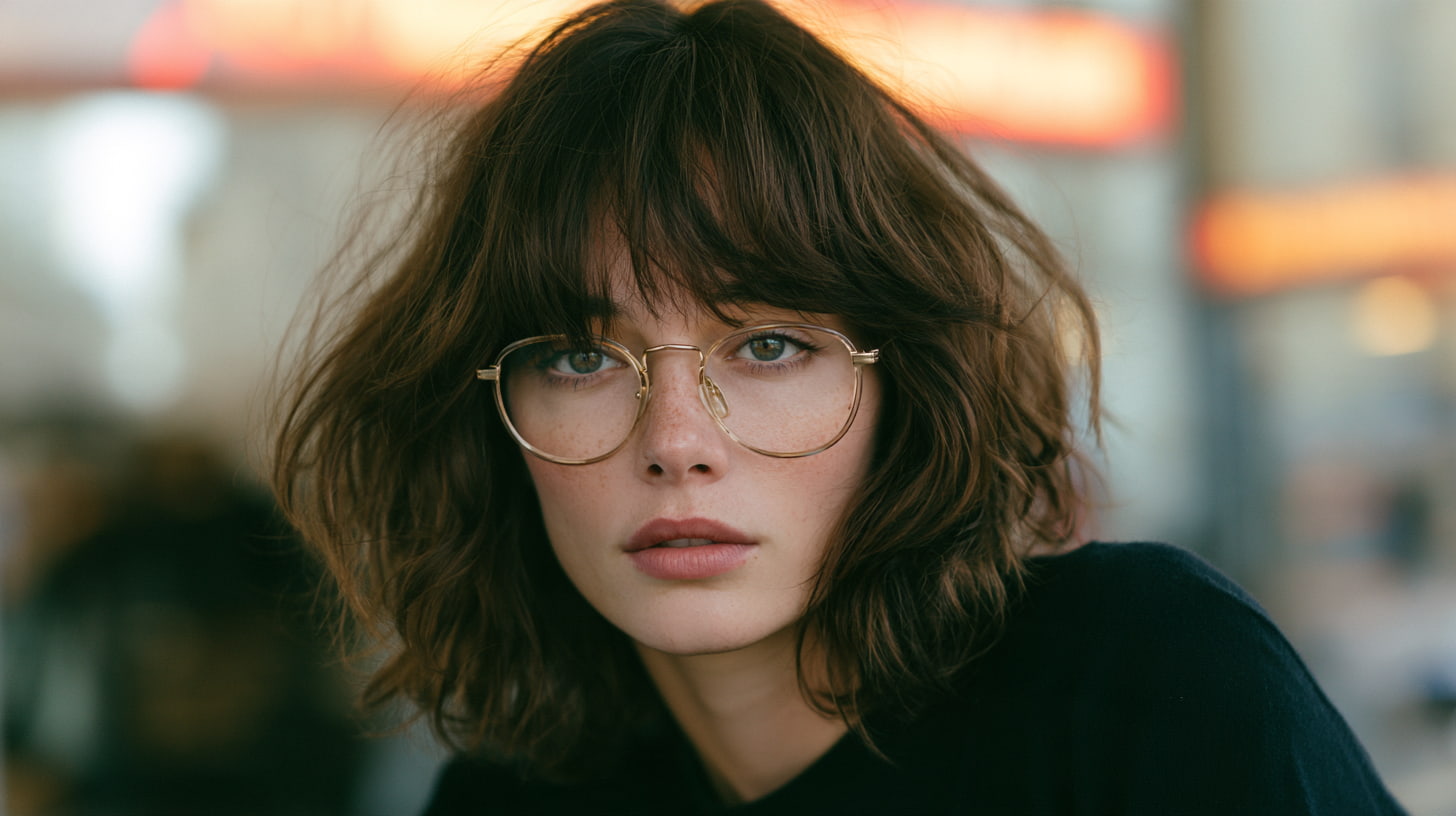 15 Bangs With Glasses Ideas That Frame Your Face Beautifully