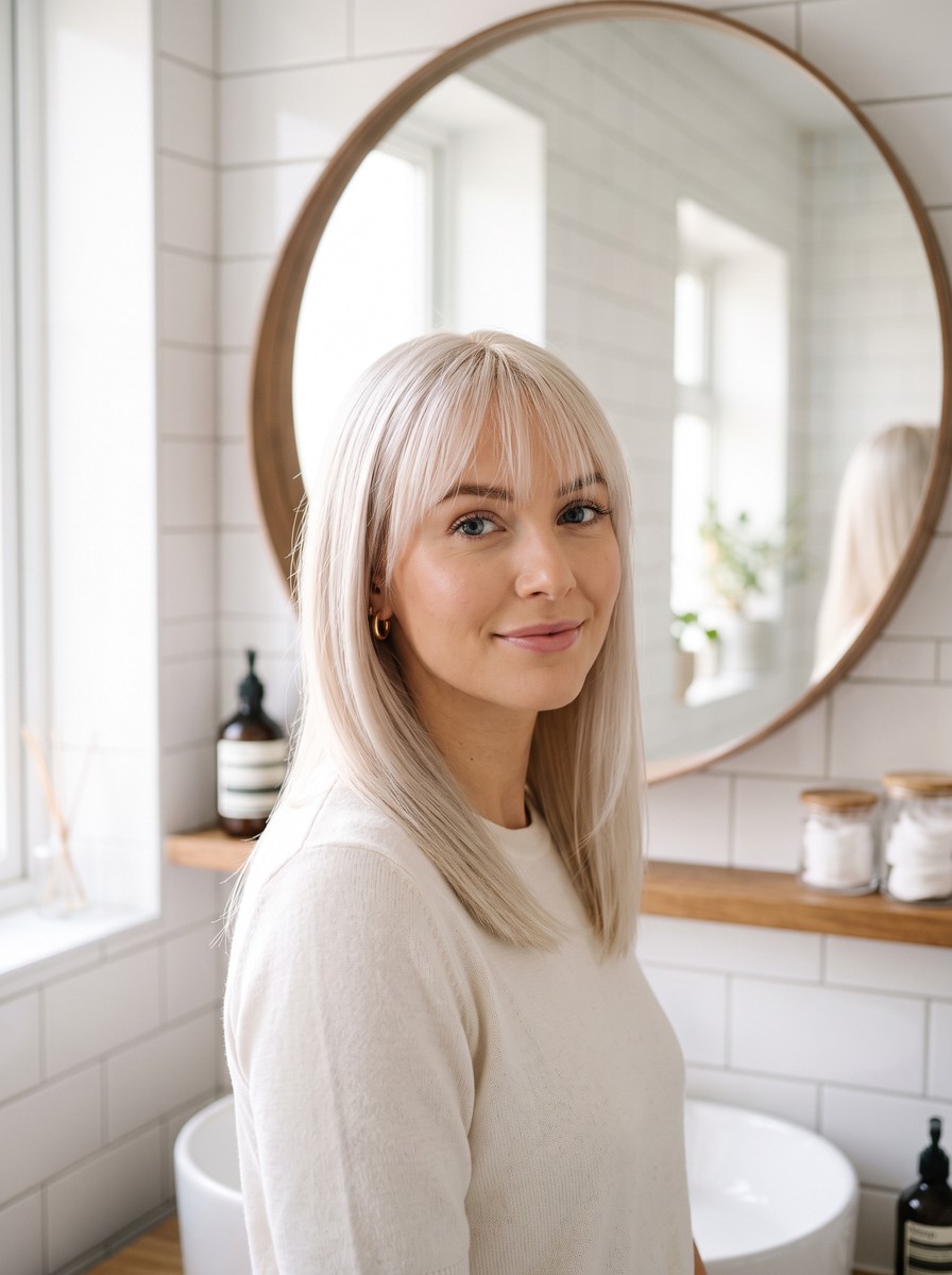 See-Through Birkin Bangs for Fine Hair