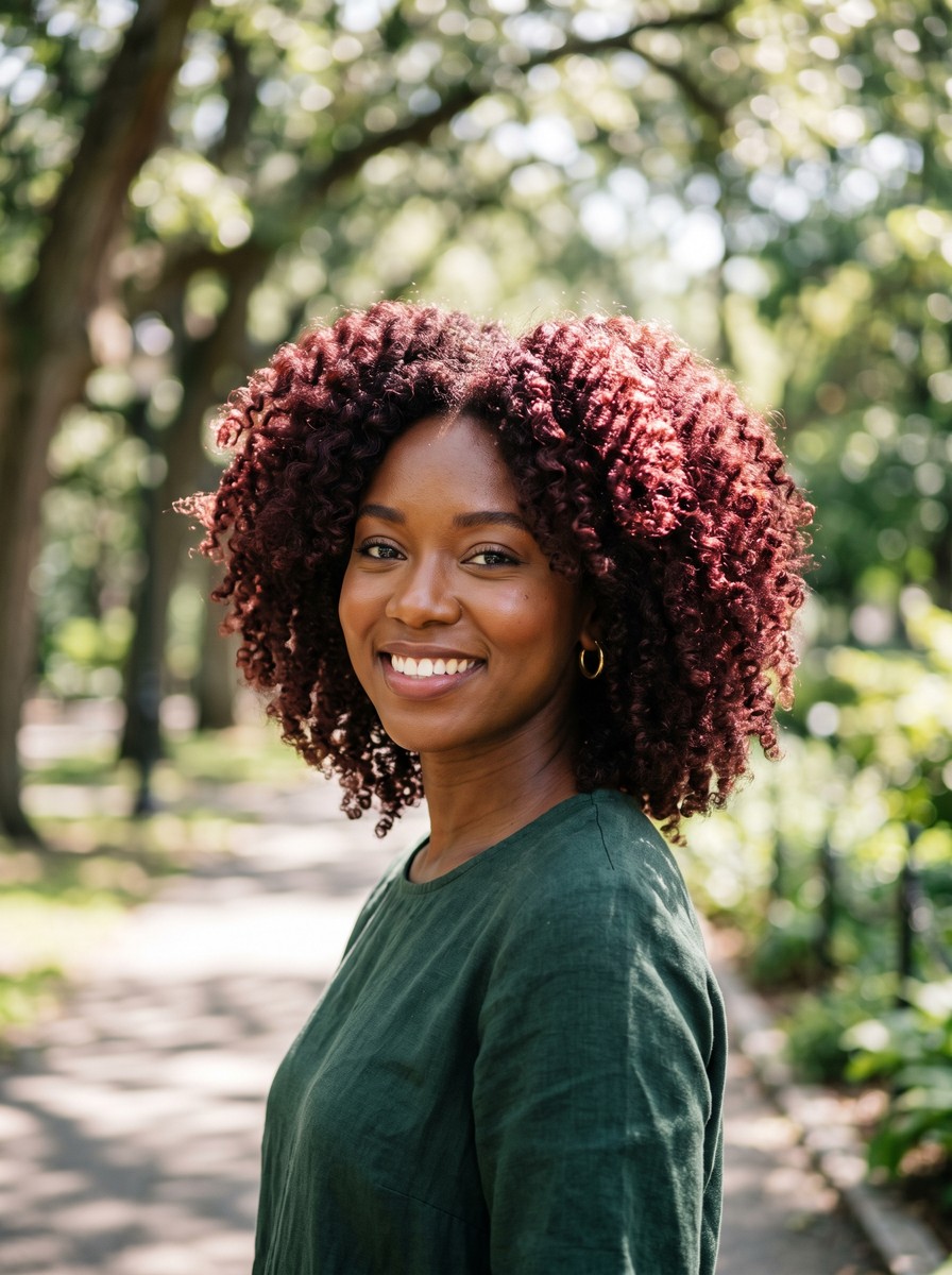 Cherry Cola Defined Curls