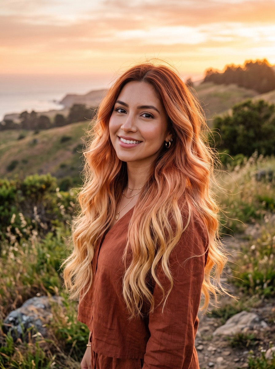 Three-Tone Sunset Melt