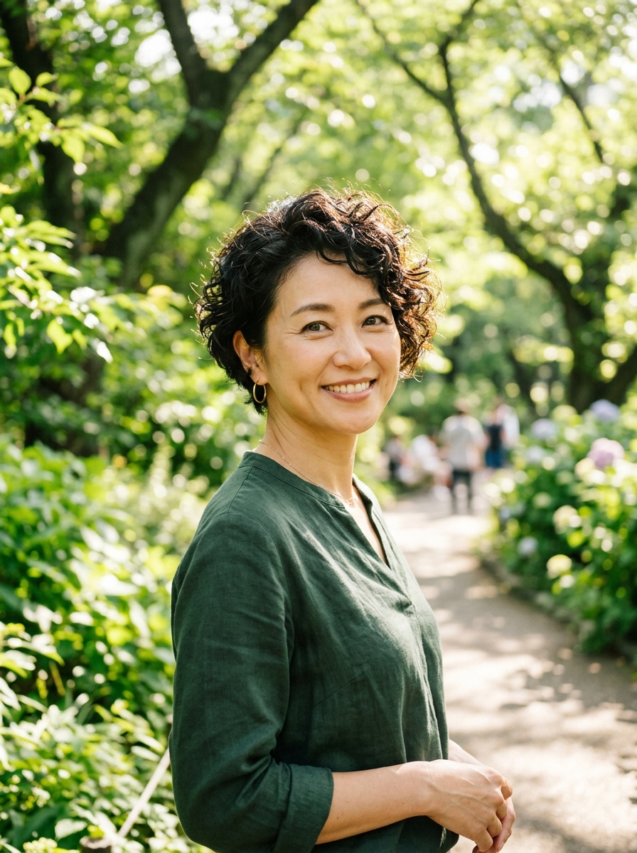Low-Maintenance Curly Pixie for Active Women