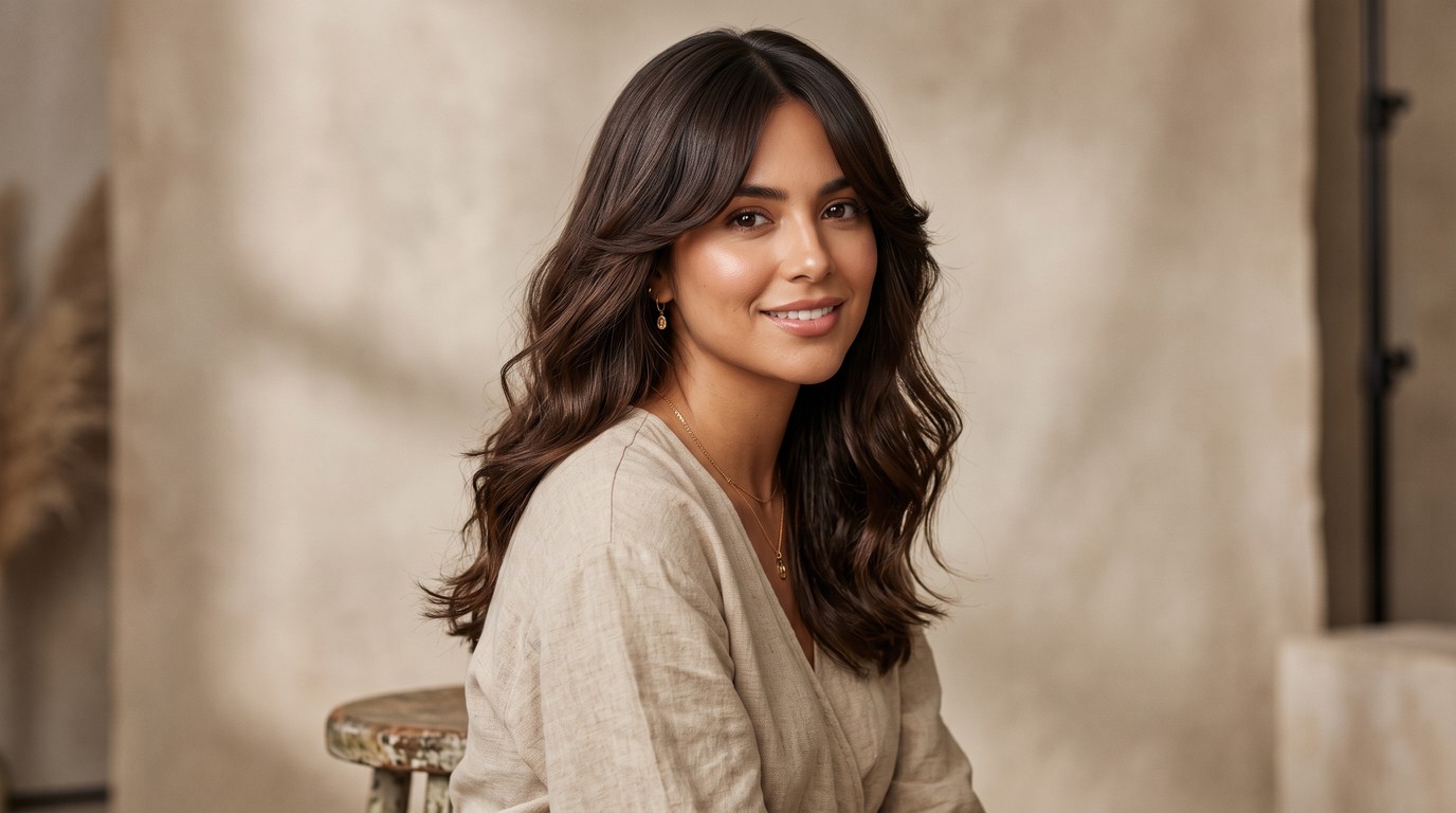 20 Balancing Curtain Bang Ideas for Long Faces, From Side-Parted Sweeps to Chin-Grazing Waves