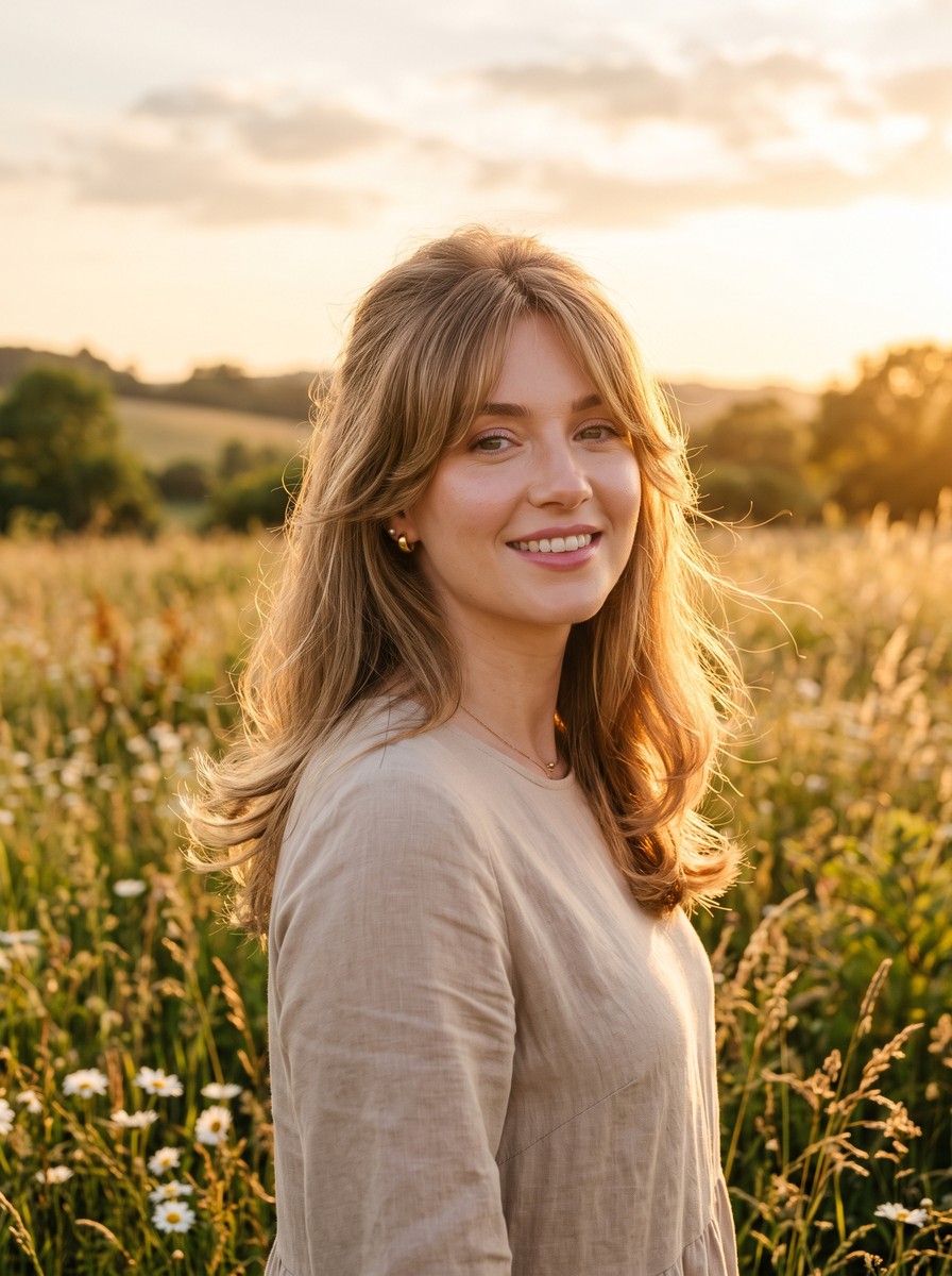 Shoulder-Length Cut with Supportive Long Layers