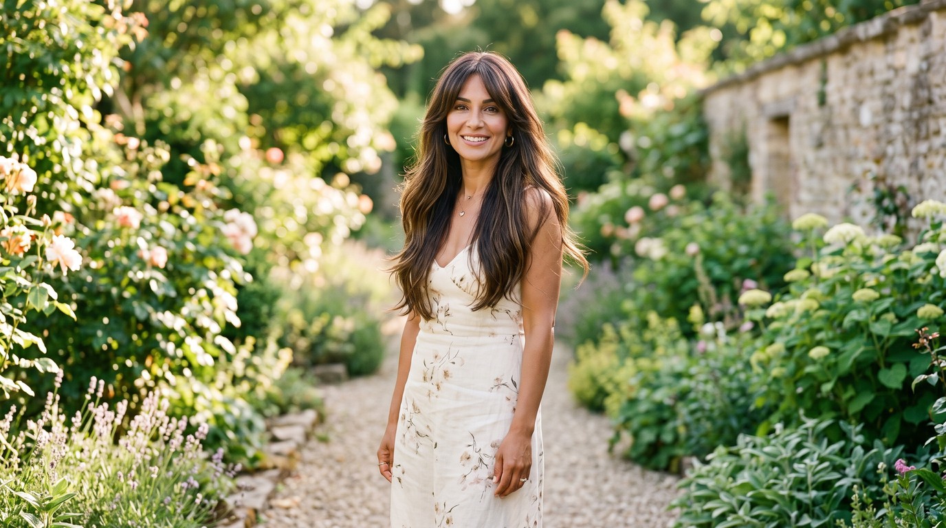 20 Flattering Curtain Bangs for Women Over 40