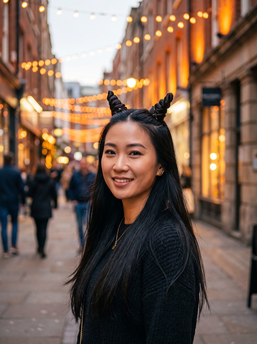 Cat-Ear Mini Buns