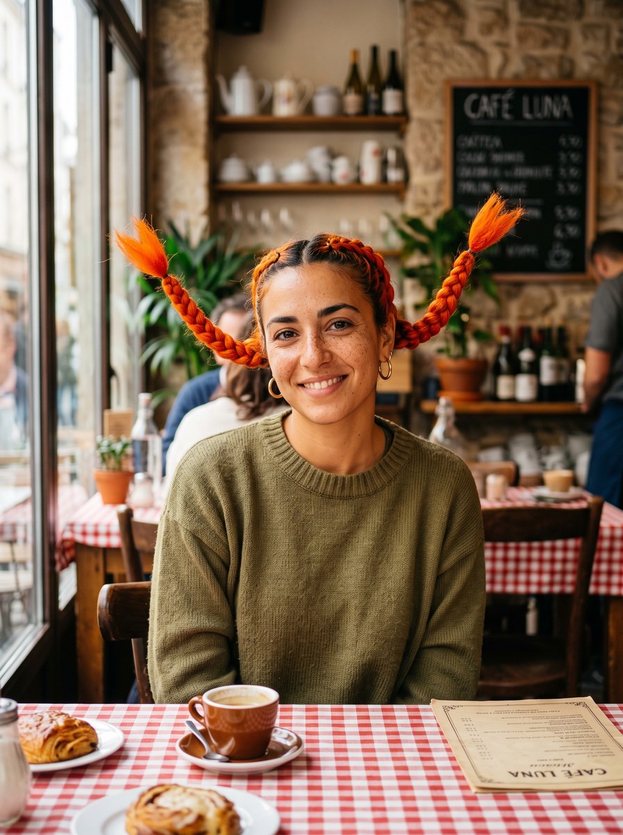 Pippi Longstocking Wire Braids
