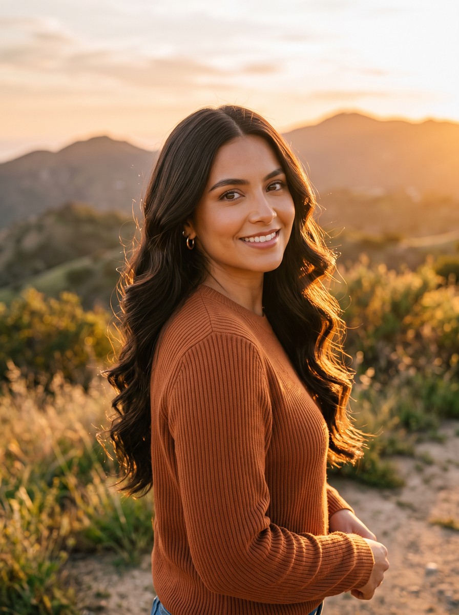 Long Loose Waves With Jaw-Level Volume