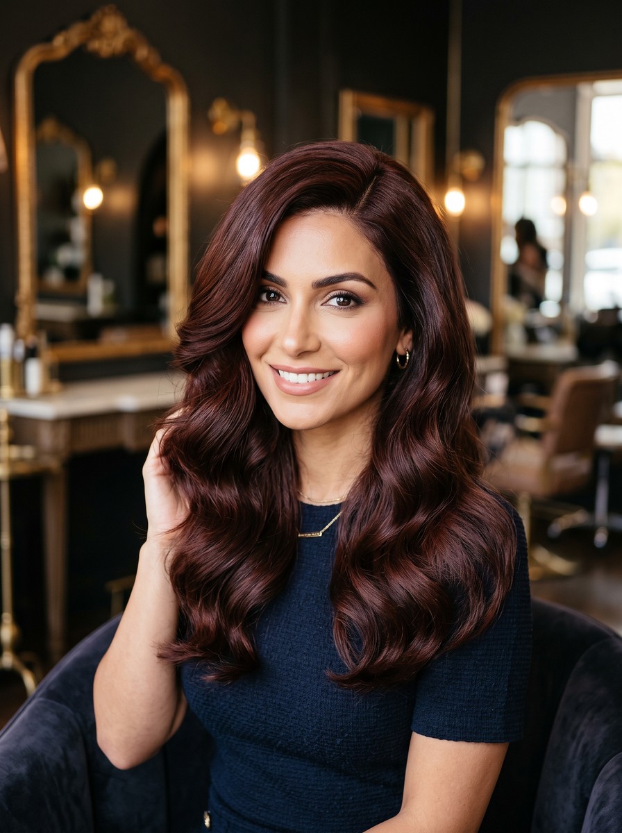 Side-Parted Vintage Waves