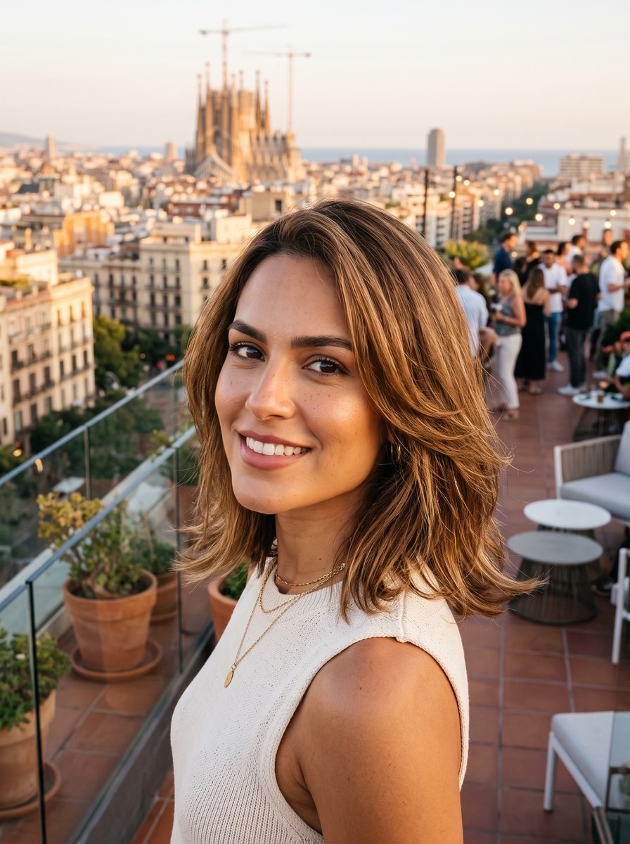 Textured Collarbone Lob