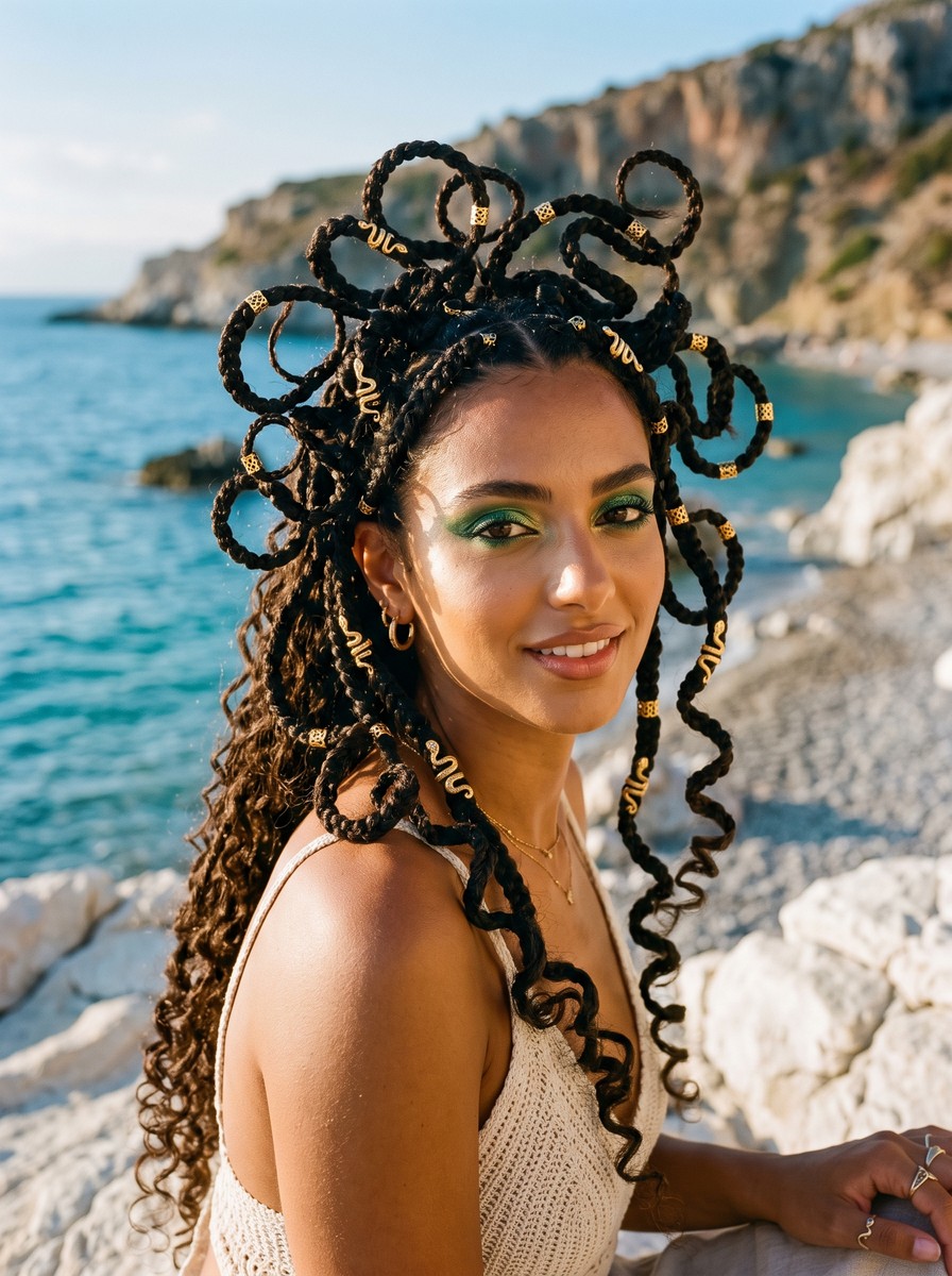 Medusa Snake Braids