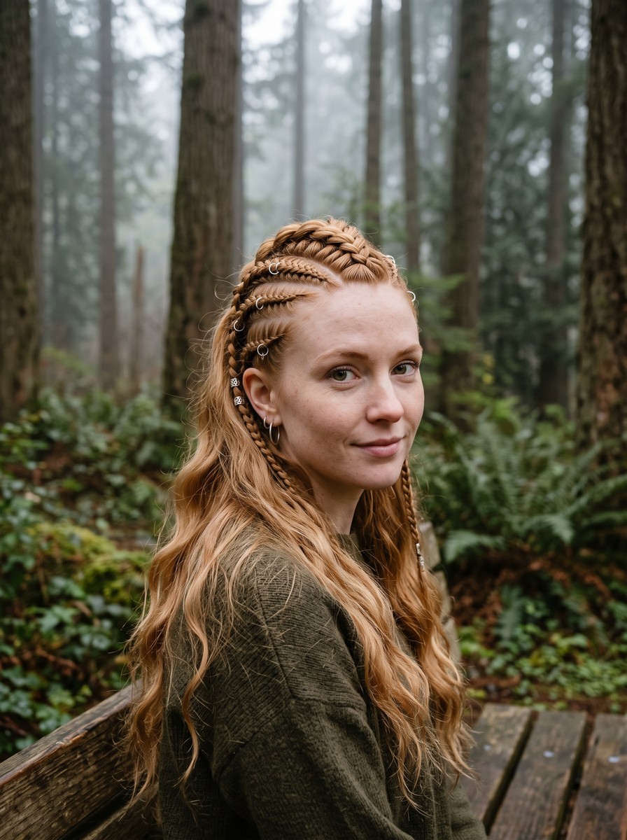 Viking Shieldmaiden Braids