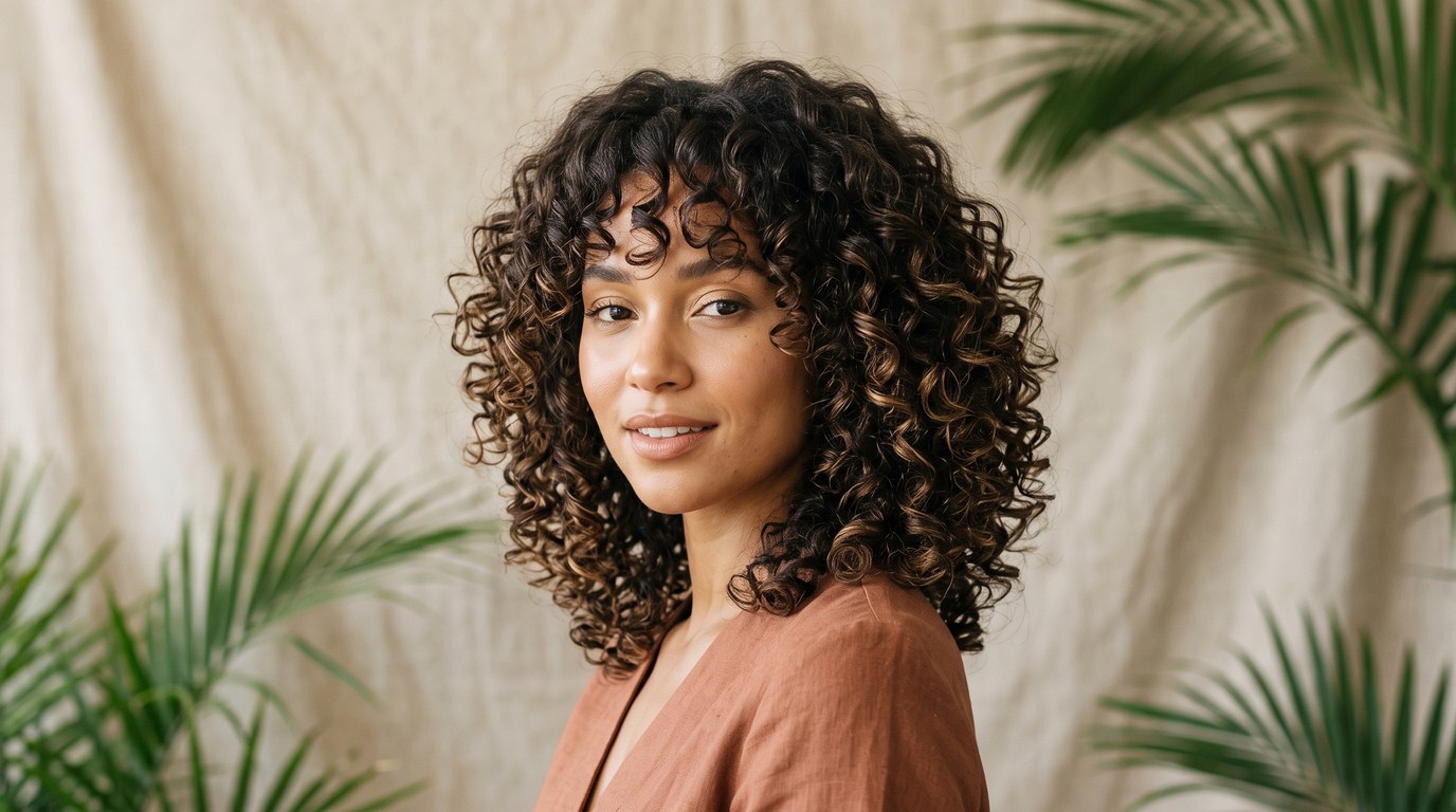 Bouncy Curly Halo Haircut Ideas, From Loose Waves to Tight Coils