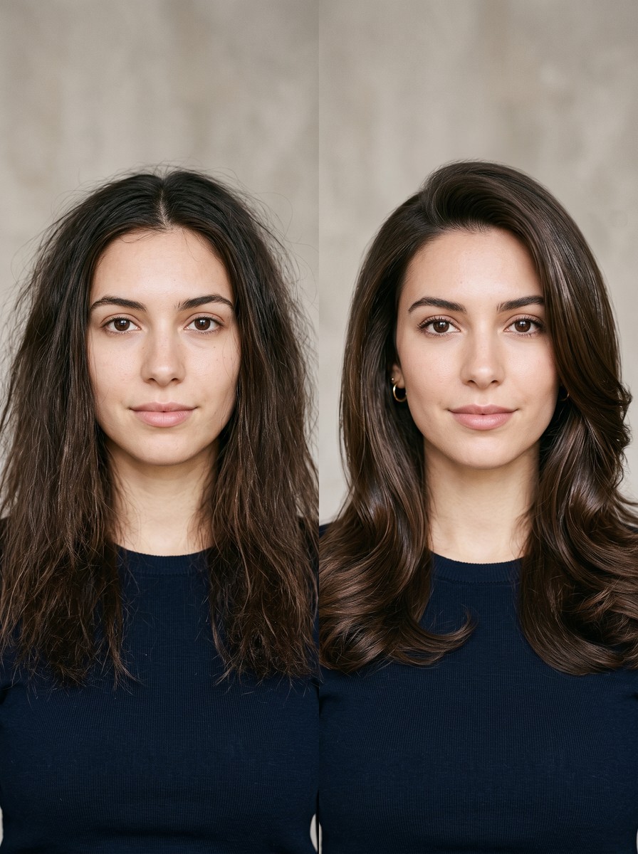 How to Do a Round Brush Blowout at Home for Smooth, Bouncy Volume