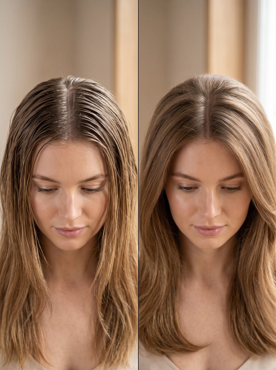 How to Fix Greasy Roots at Home and Keep Hair Fresh Between Washes