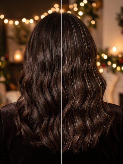How to Do Hair Tinsel at Home for the Holidays (and Take It Out Without Damage)