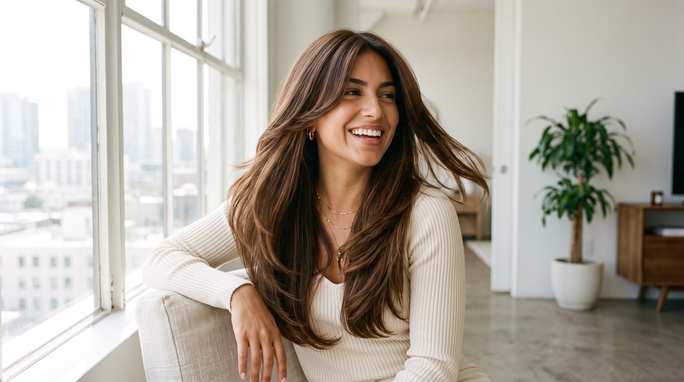 Bulk-Busting Layered Haircuts for Thick Hair, From Invisible Internal Layers to Curly Shags