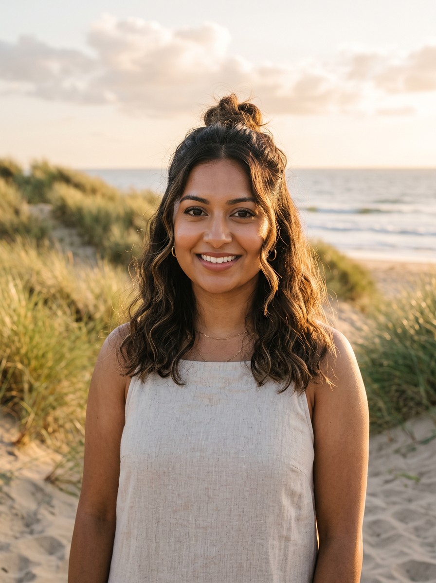 Half-Up Topknot Lob