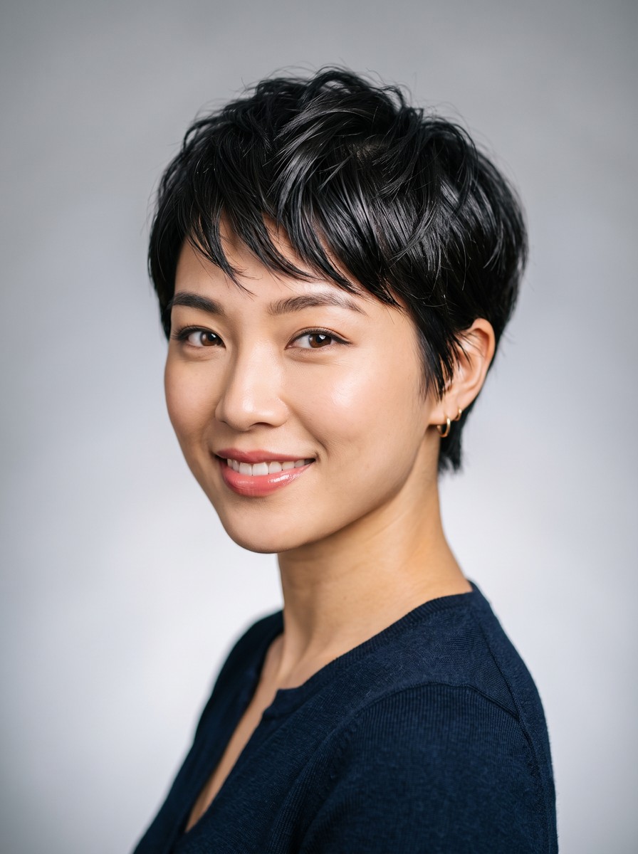 Air-Dry Textured Pixie