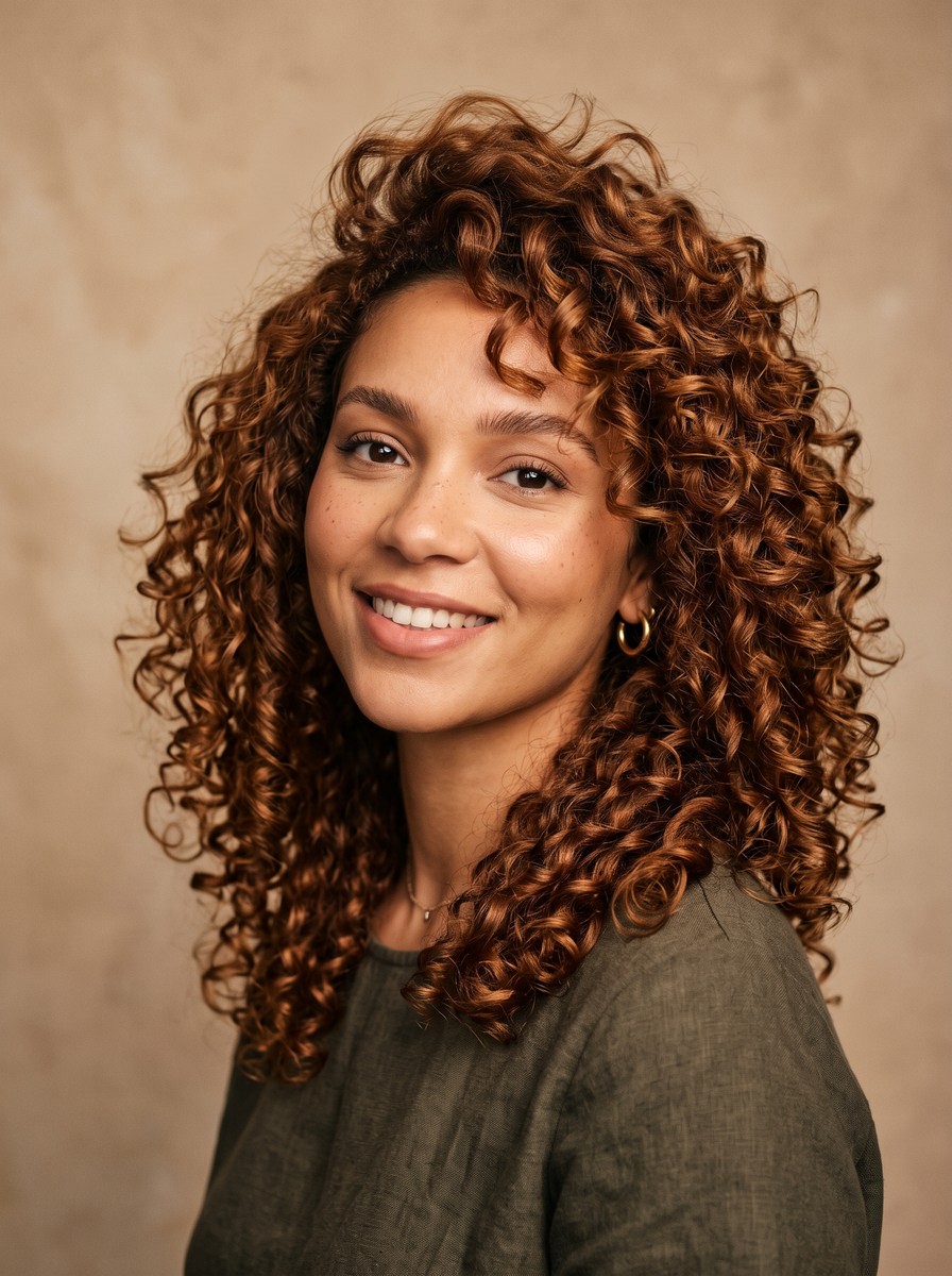 Dry-Cut Curly Shag