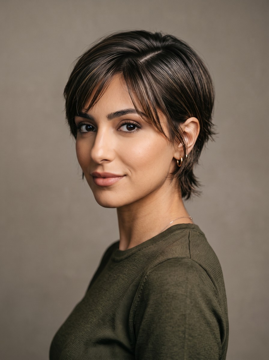 Sleek Side-Part Mixie