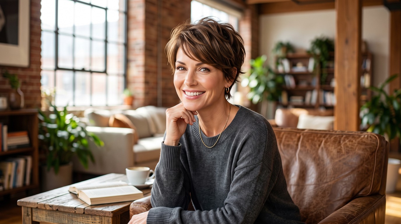 20 Fresh Mixie Cuts for Women Over 40