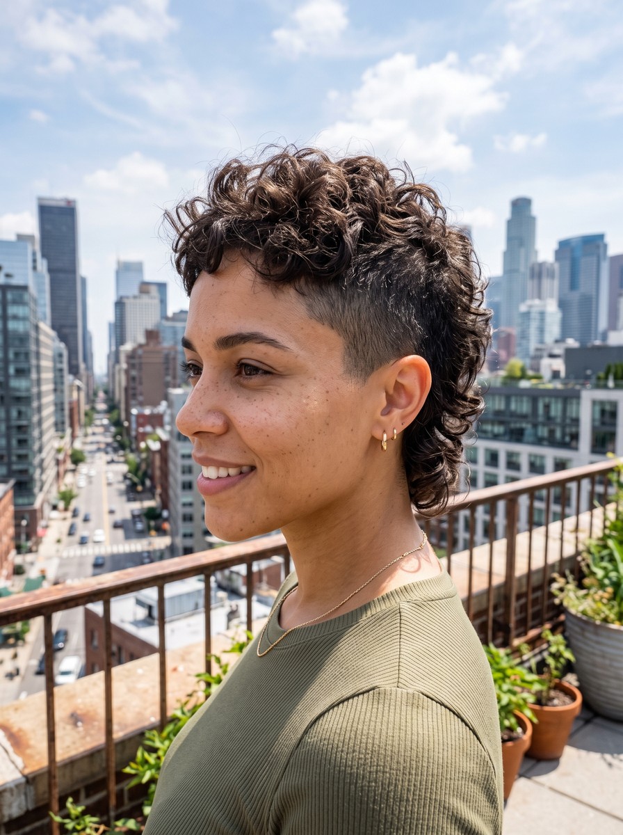 Mixie With Undercut Temples
