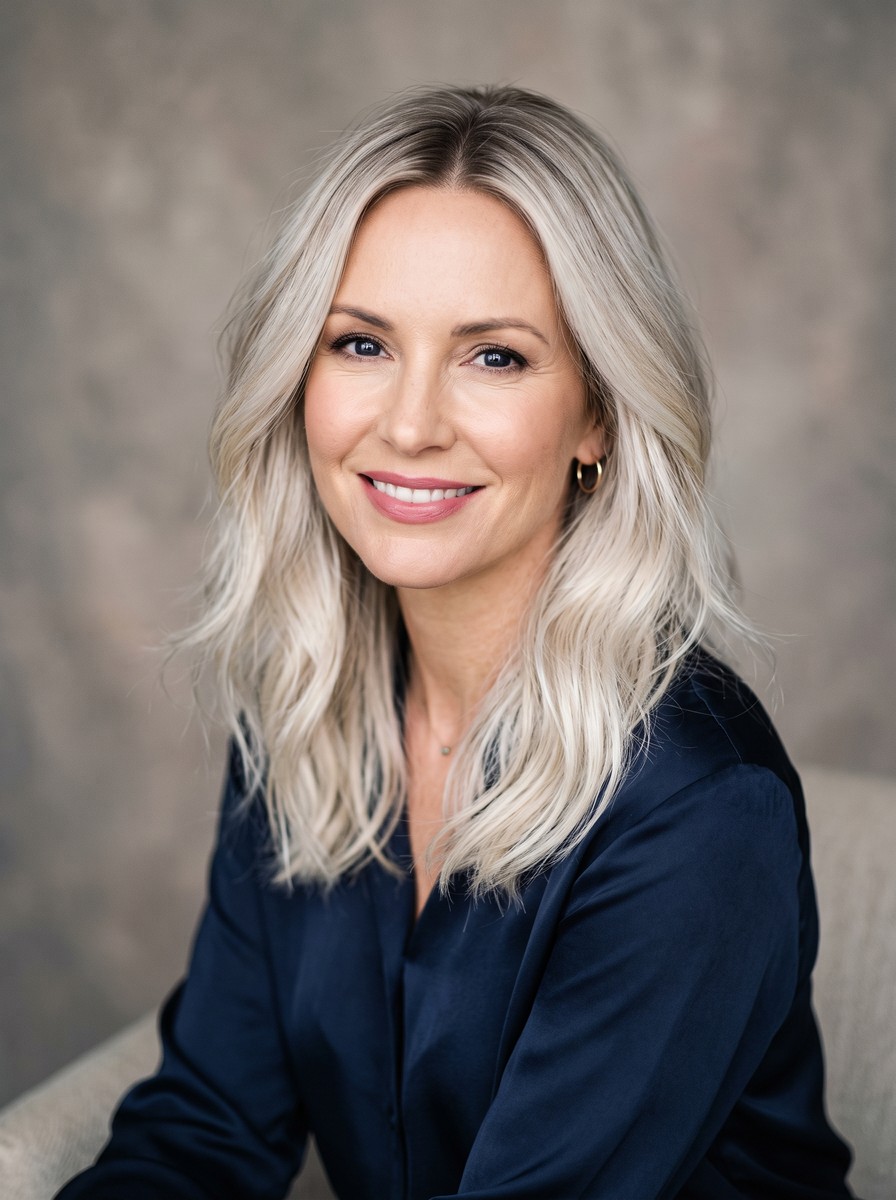 Cool Ash Root Melt to Icy Blonde