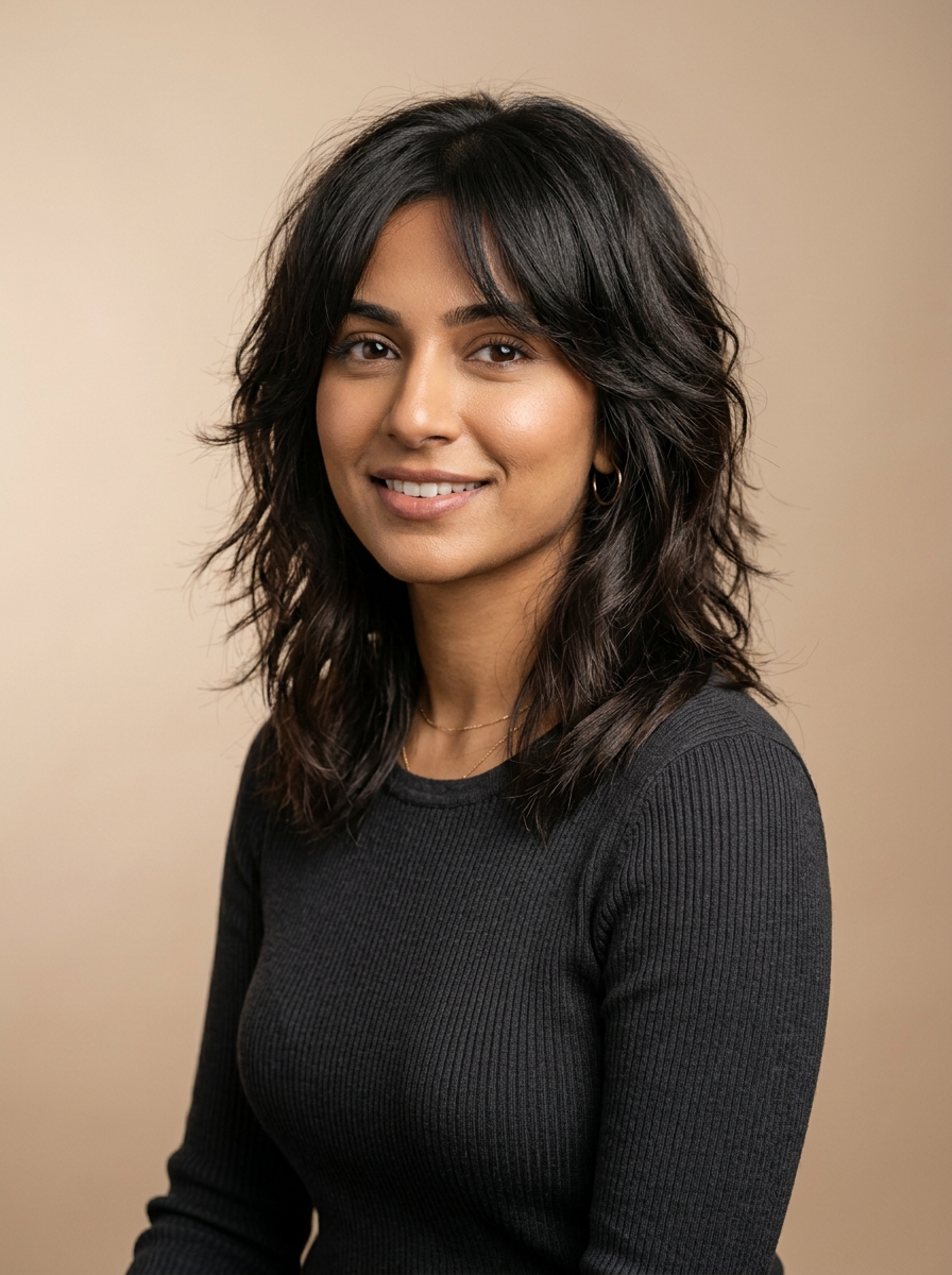 Shag Lob with Micro-Layers