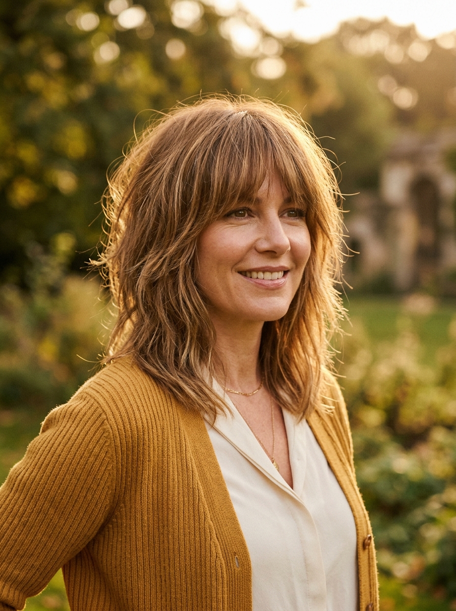 70s-Inspired Shag Lob