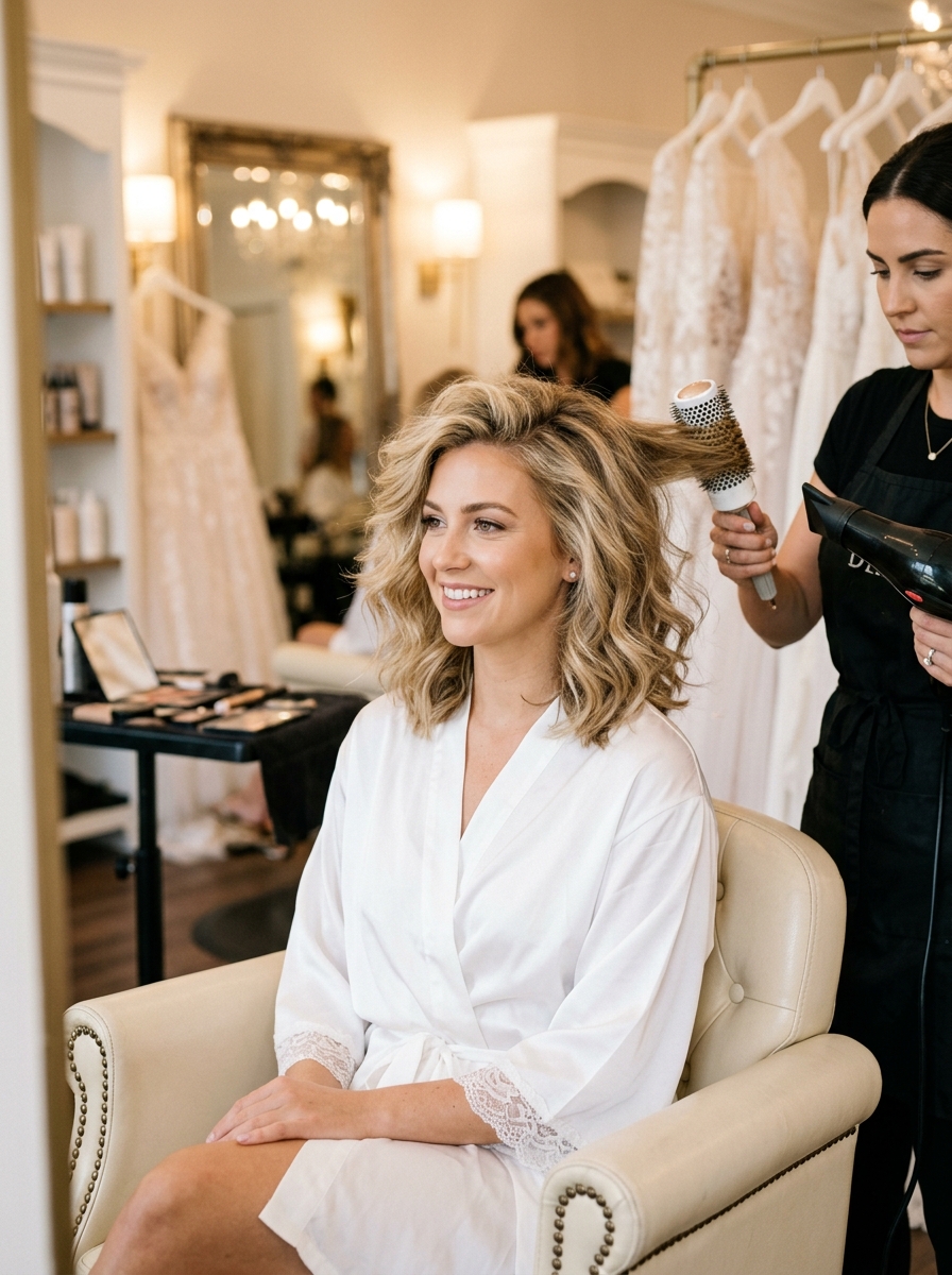 Voluminous Round-Brush Blowout