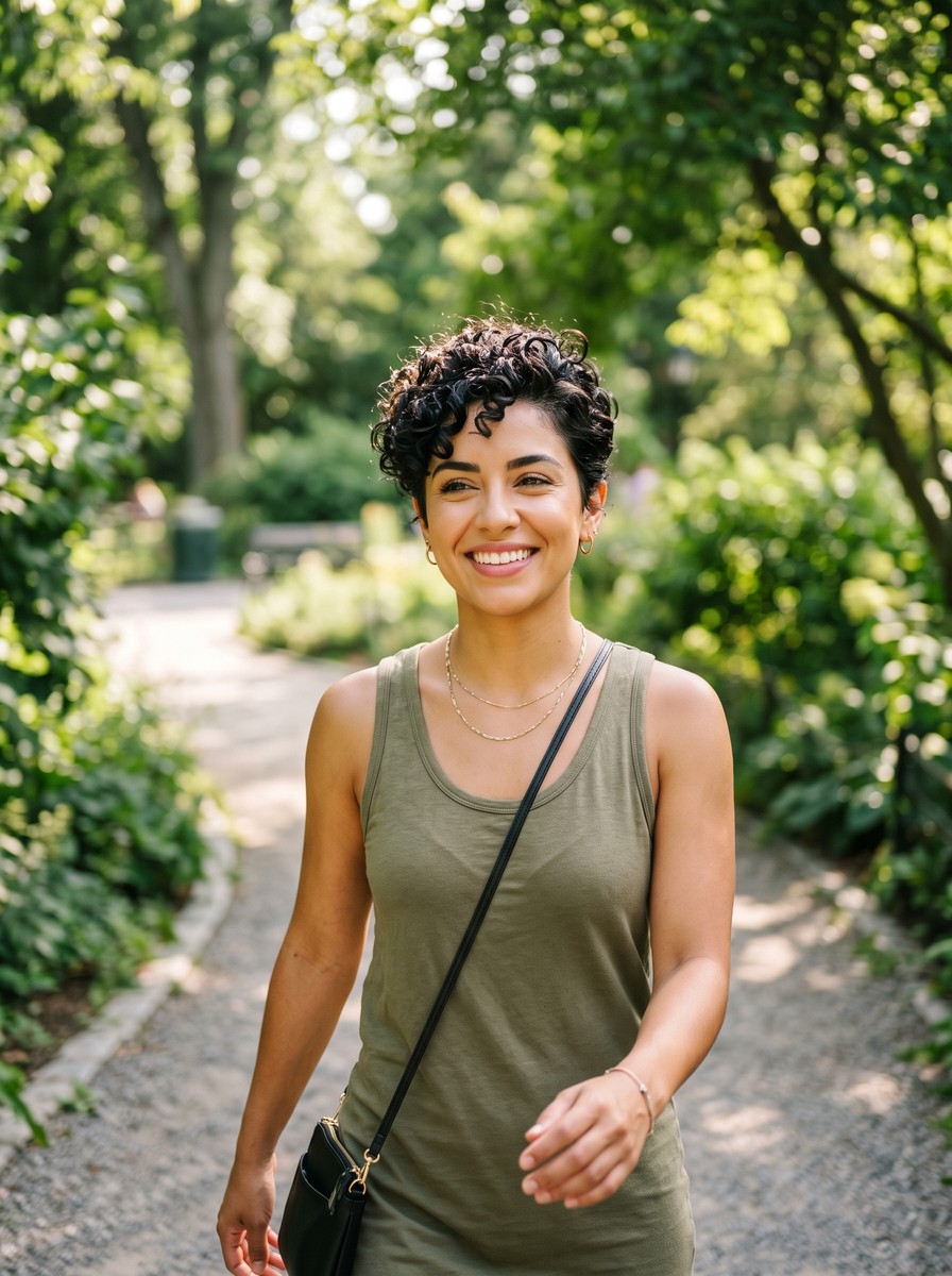 Classic Wash-and-Wear Pixie