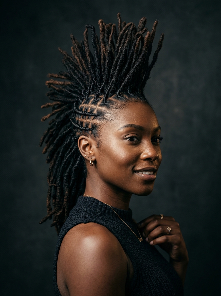 Loc'd Mohawk