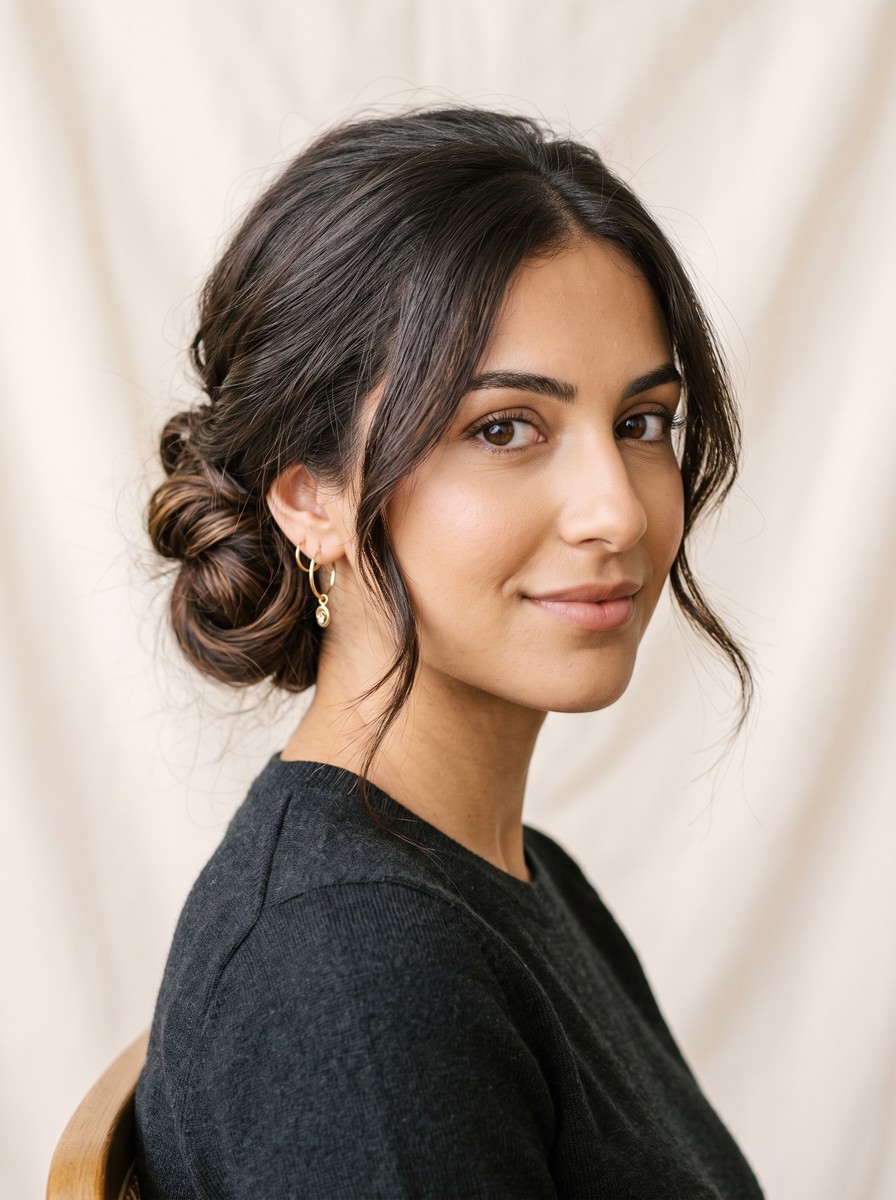 Twisted Side Chignon