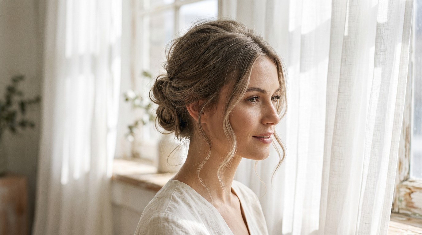 20 Volume-Faking Updo Ideas for Thin Hair, From Stacked Ponytails to Pancaked Braided Buns