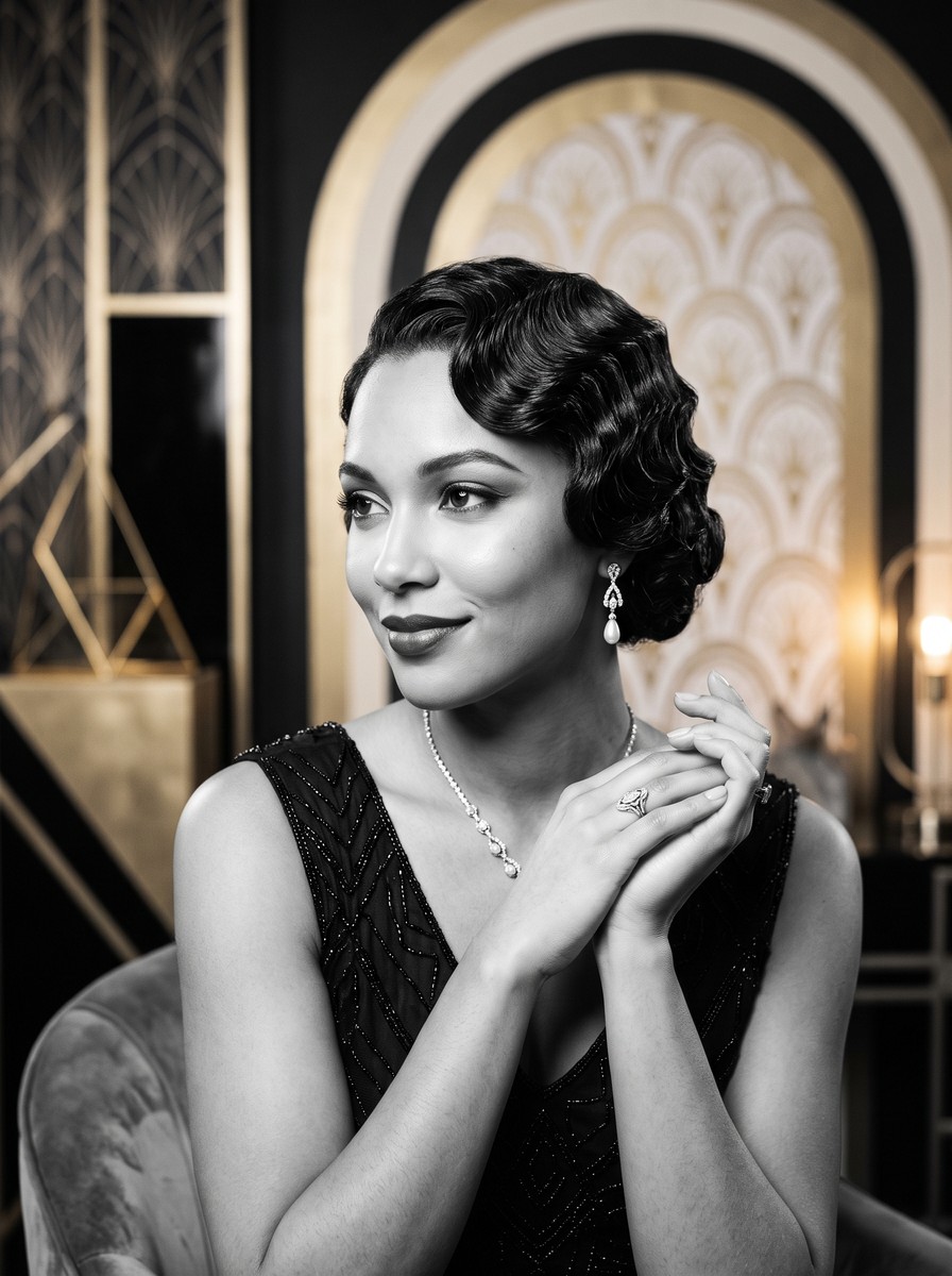 Vintage Finger Waves