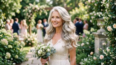 20 Classic Wedding Hairstyles for Women Over 60