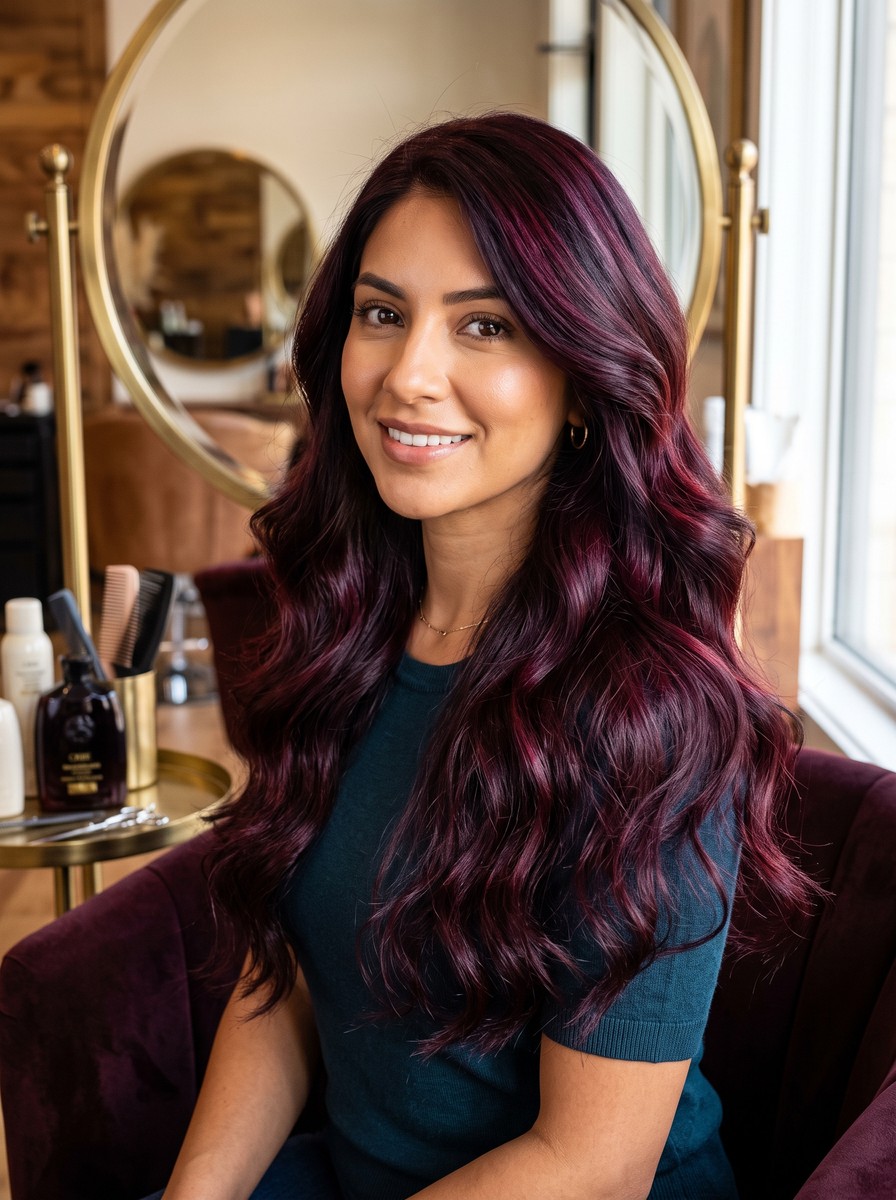 Black-Cherry Permanent Color
