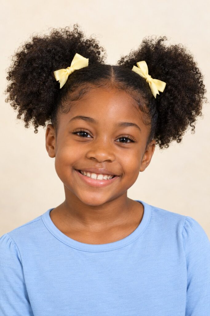 Double Afro Puffs