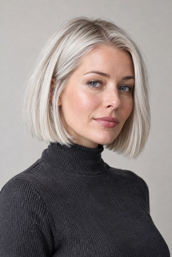 Icy Platinum Blonde